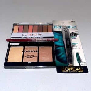 Lot of 4 Make Up Products. 2- COVERGIRL 2- L’Oréal. Brand New/Sealed.